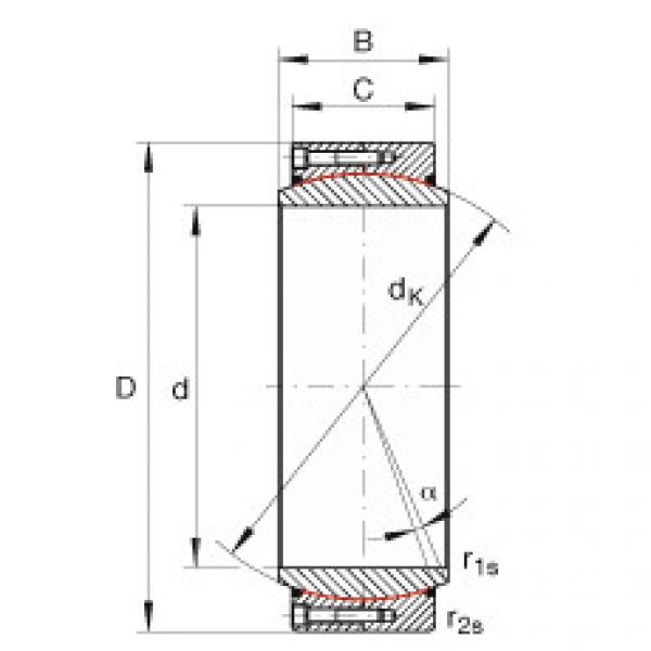 підшипник GE600-DW-2RS2 INA #1 image