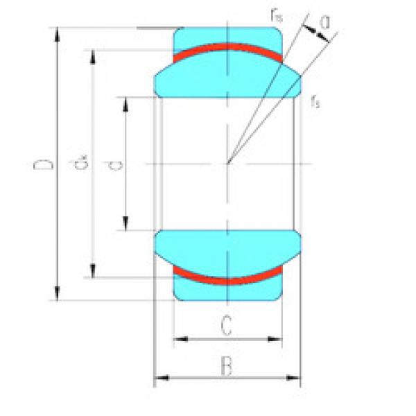 підшипник GEG17N LS #1 image