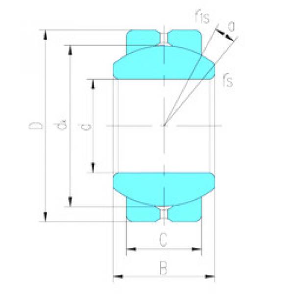 підшипник GEBJ16S LS #1 image