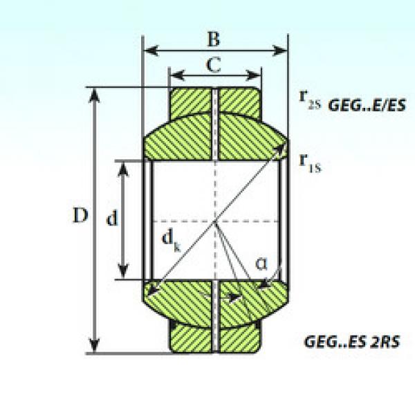 підшипник GEG 140 ES ISB #1 image