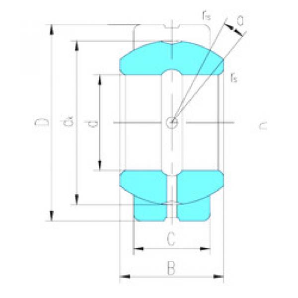 підшипник GEG220ES LS #1 image