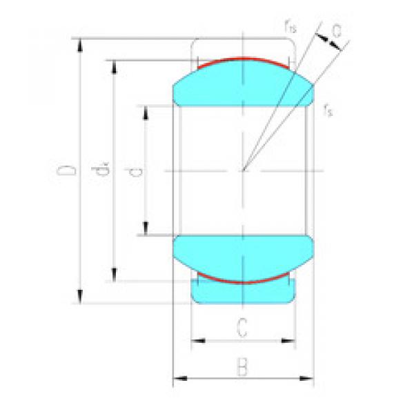 підшипник GEG40ET-2RS LS #1 image