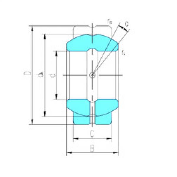 підшипник GEGZ50ES LS #1 image