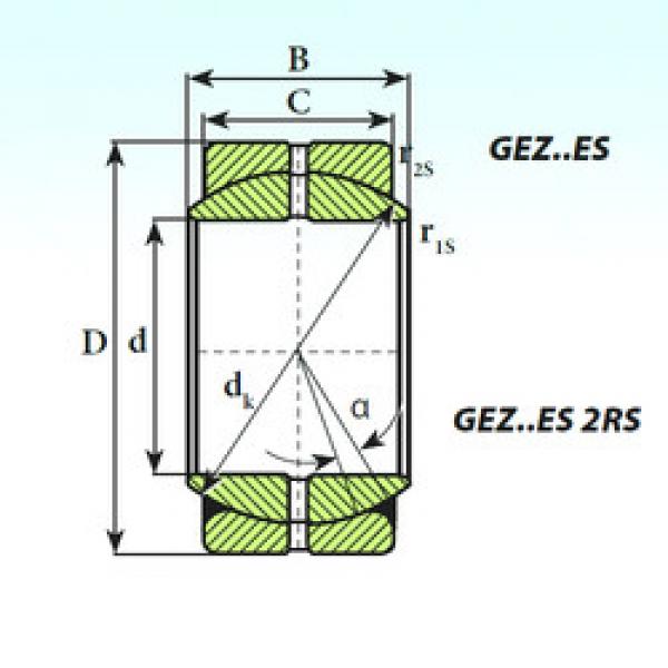 підшипник GEZ 31 ES ISB #1 image