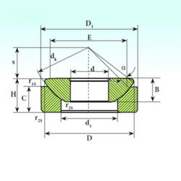 підшипник GX 260 CP ISB #1 image