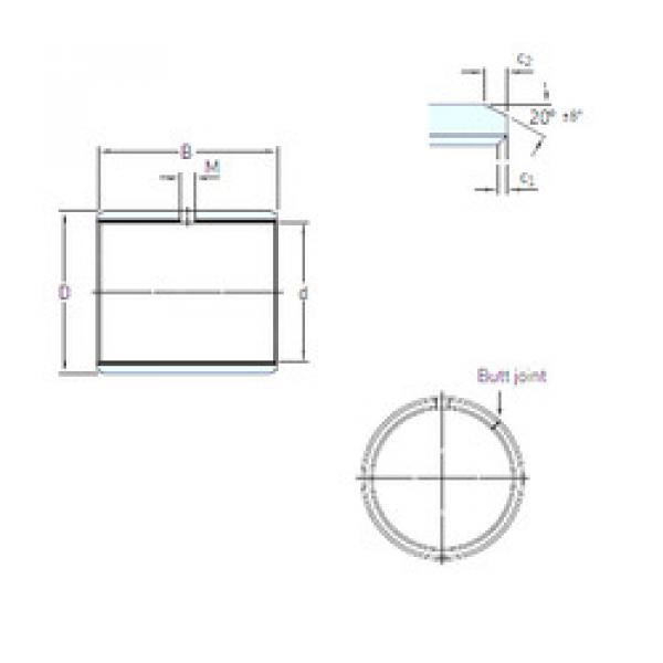 підшипник PCM 151725 E SKF #1 image