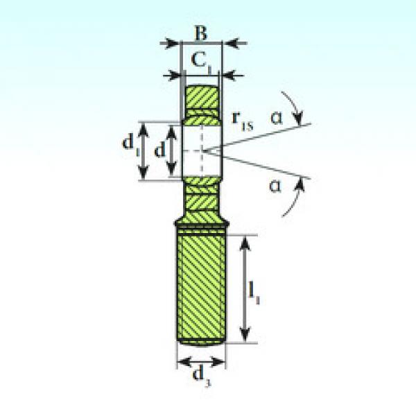 підшипник SA 30 C 2RS ISB #1 image