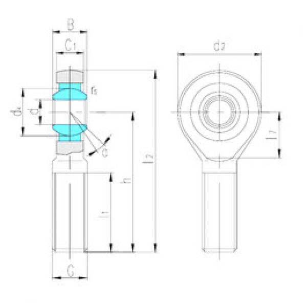 підшипник SA10E LS #1 image