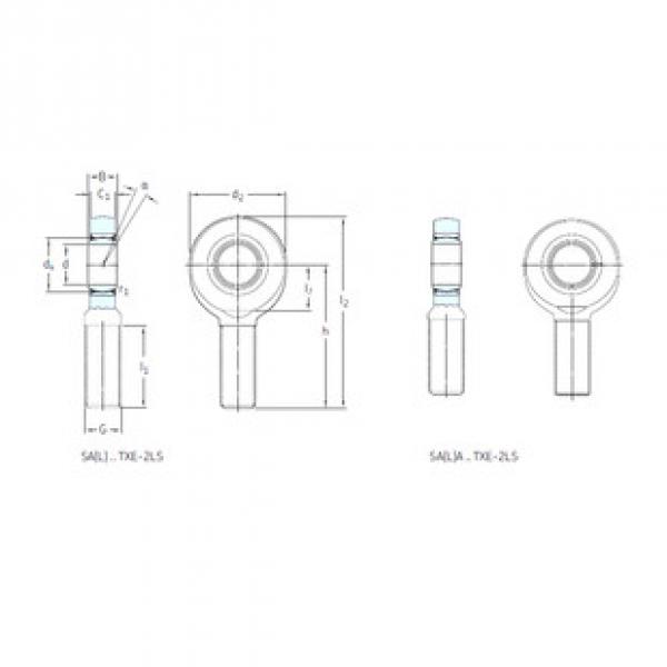 підшипник SA40TXE-2LS SKF #1 image