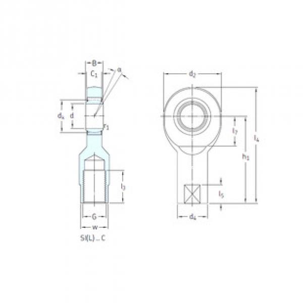 підшипник SI25C SKF #1 image