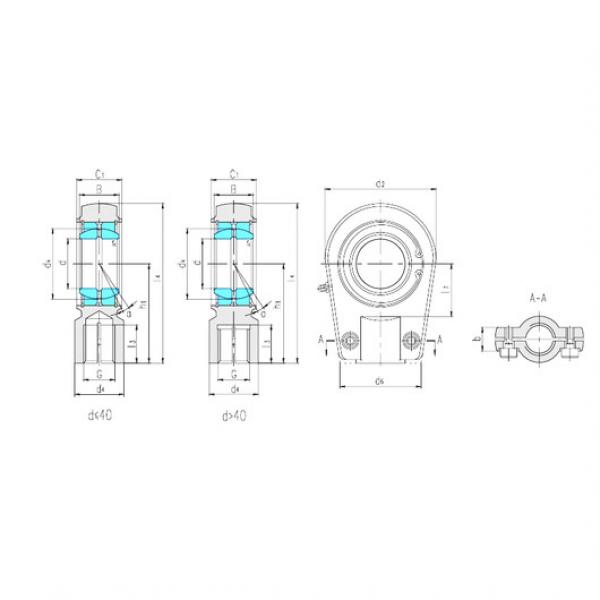 підшипник SIR80ES-D LS #1 image