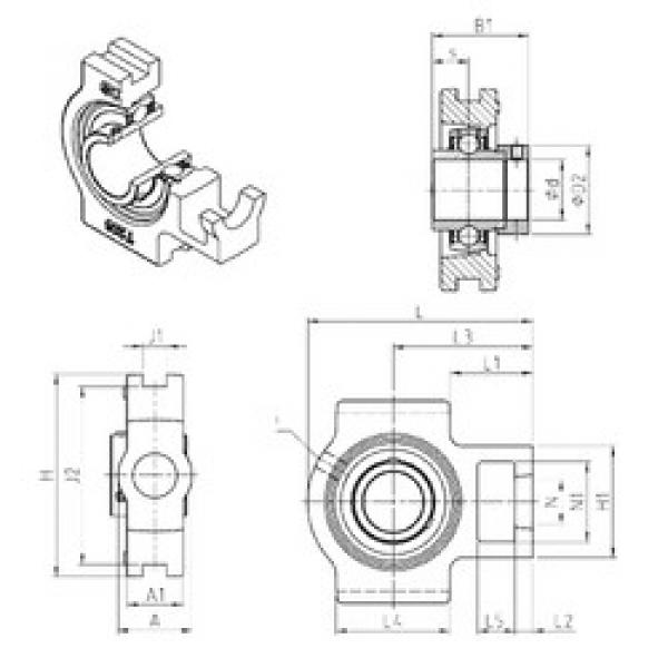 підшипник EXT217 SNR #1 image