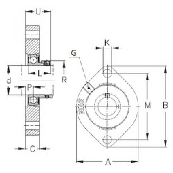 підшипник GLCTE12 NKE #1 image