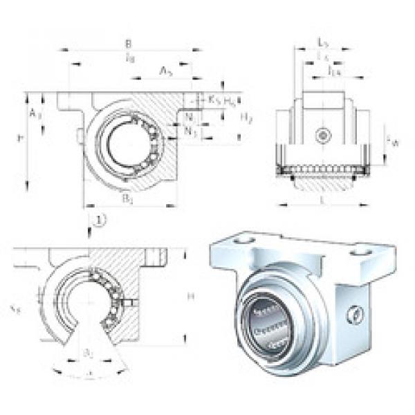 підшипник KGBO25-PP-AS INA #1 image