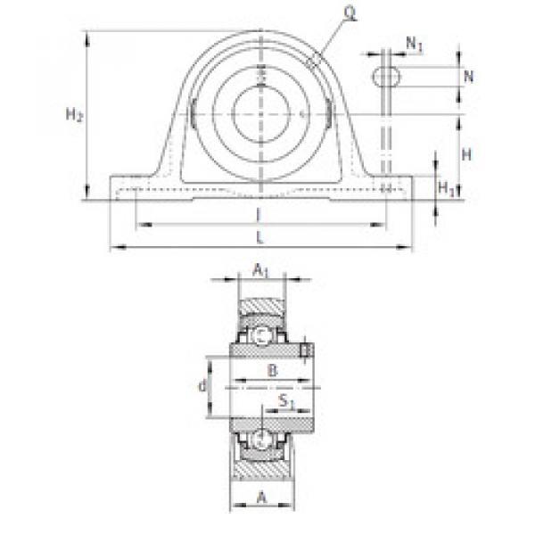 підшипник RASEY1-1/8 INA #1 image