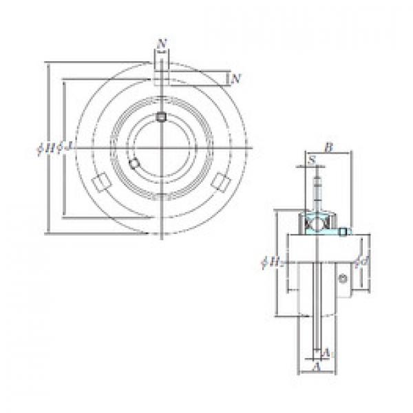 підшипник SBPF205-16 KOYO #1 image