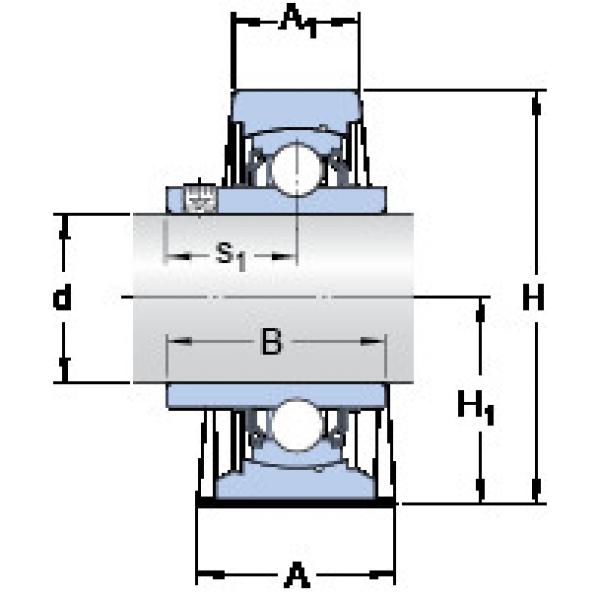 підшипник SY 2.7/16 TF/VA228 SKF #1 image