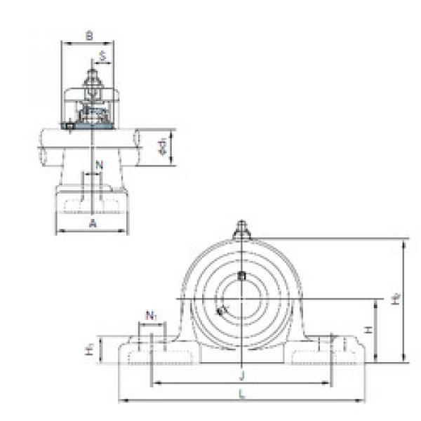 підшипник UCEP207 NACHI #1 image