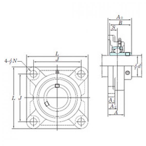 підшипник UCF202-10 KOYO #1 image