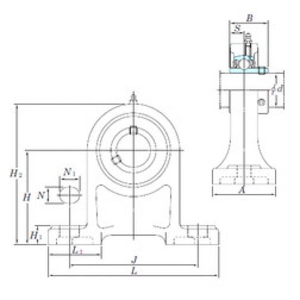 підшипник UCPH210-32 KOYO #1 image