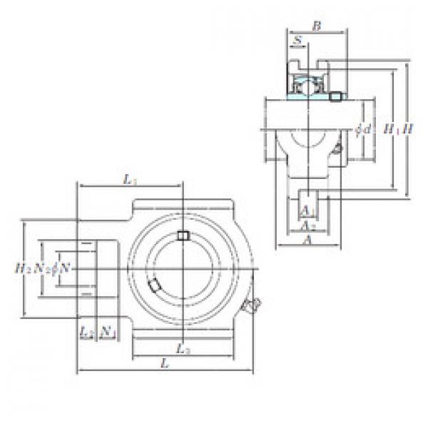 підшипник UCT215-48E KOYO #1 image