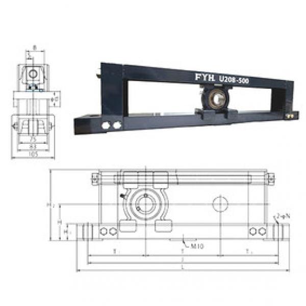 підшипник UCTU208-700 FYH #1 image