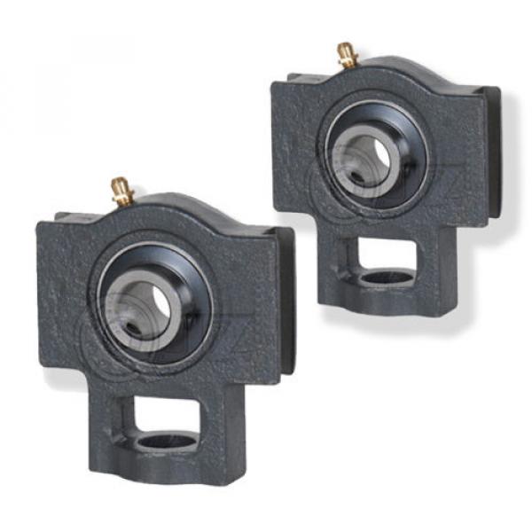 2x 1 1/4 in Take Up Units Cast Iron UCT207-20 Mounted Bearing UC207-20 + T207 #1 image